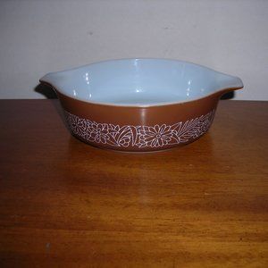 Woodland brown round PYREX Casserole Dish, 471-B, 500 ml